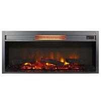 Электроочаг INTER-FLAME Foton 42 LED FX QZ (с рамкой для наружной установки)