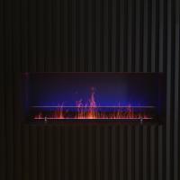 Электроочаг Schönes Feuer Очаг 3D FireLine 600 Steel + Blue Effect Flame (PRO)