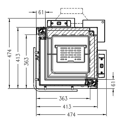 Каминная топка SPARTHERM Arte 2LRh-66