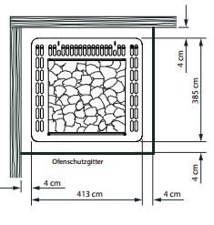 Печь электрическая EOS Finnrock 12кВт