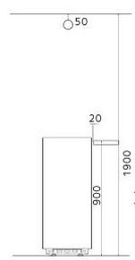 Печь электрическая TULIKIVI Rae 10,5кВт White