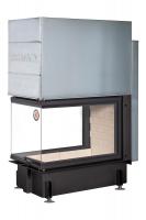 Каминная топка Экокамин Дельта 900 три стекла принтинг — заказать онлайн