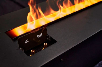  REAL-FLAME 3D Cassette 800/КАССЕТА Black Panel (автоматическая подача воды с голосовым помощником) — модель для выбора и покупки
