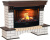Встраиваемый электрический камин REAL-FLAME Каминокомплект в камне Country 33 WT с очагом 3D Firestar 33 — модель для выбора и покупки