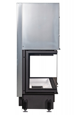 Каминная топка Экокамин Дельта 1000 три стекла принтинг — купить с доставкой