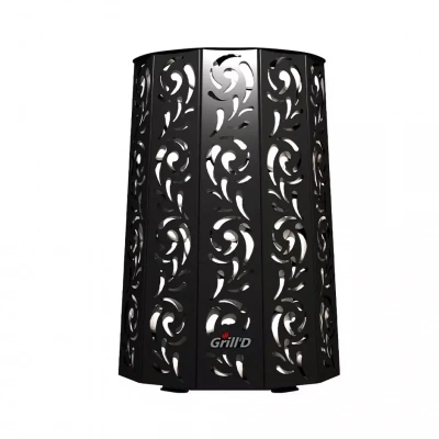 Печь дровяная для бани и сауны GRILL'D Violet Long дровяная