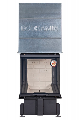 Каминная топка Экокамин Дельта 900 три стекла принтинг — купить с доставкой