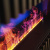  Schönes Feuer Очаг 3D FireLine 3000 Stee + Blue Effect Flame (BASE)
