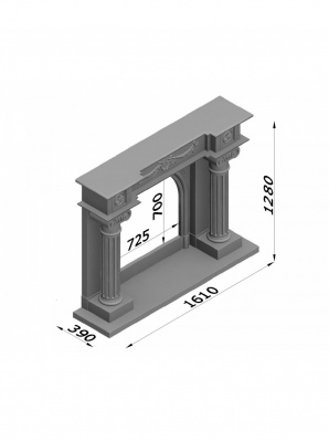 Каминная облицовка GLIVI Аликанте