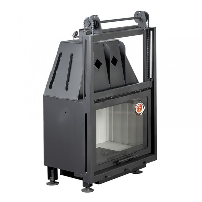 Каминная топка Экокамин Альфа 700К с контргрузом