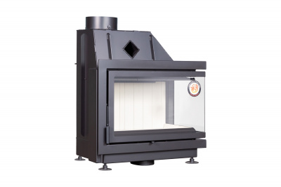 Каминная топка Экокамин Альфа 700 два стекла правая — купить с доставкой