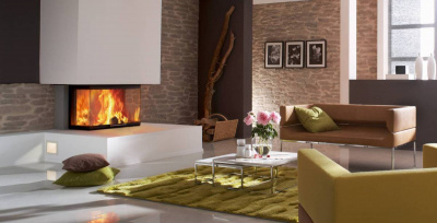 Каминная топка SPARTHERM Arte 3RL-80h 4S D200 mm