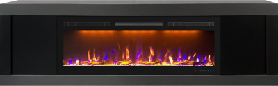 Портал для электрокамина ROYAL-FLAME Concord 50 под Crystal 50, графит грей/черный — модель для выбора и покупки