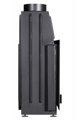 Каминная топка Экокамин Альфа 1000RB два стекла правая черный шамот — купить с доставкой