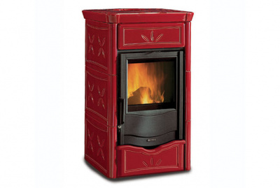 Дровяная печь La NORDICA Nicoletta Bordeaux (Бордовый)