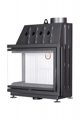 Каминная топка Экокамин Альфа 1000L два стекла левая — купить с доставкой