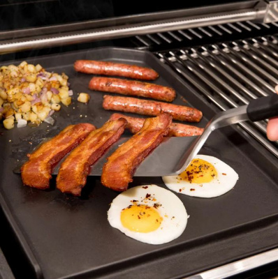  Broil King Планче чугунный универсальный (44см x 32см) — аксессуар для удобного приготовления на гриле