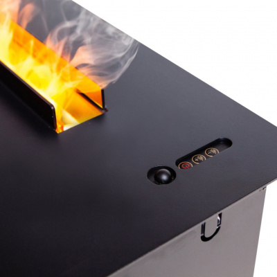  REAL-FLAME 3D Cassette/КАССЕТА LED 1000 с черной панелью — модель для выбора и покупки