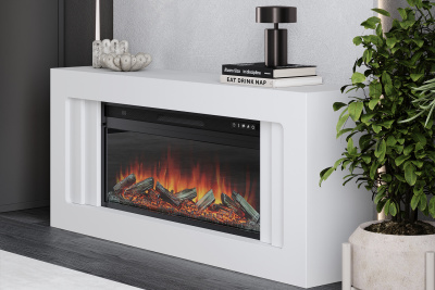 Портал для электрокамина ROYAL-FLAME LINE 1000 SFT под очаг Design 1000, графит грей с черным — модель для выбора и покупки
