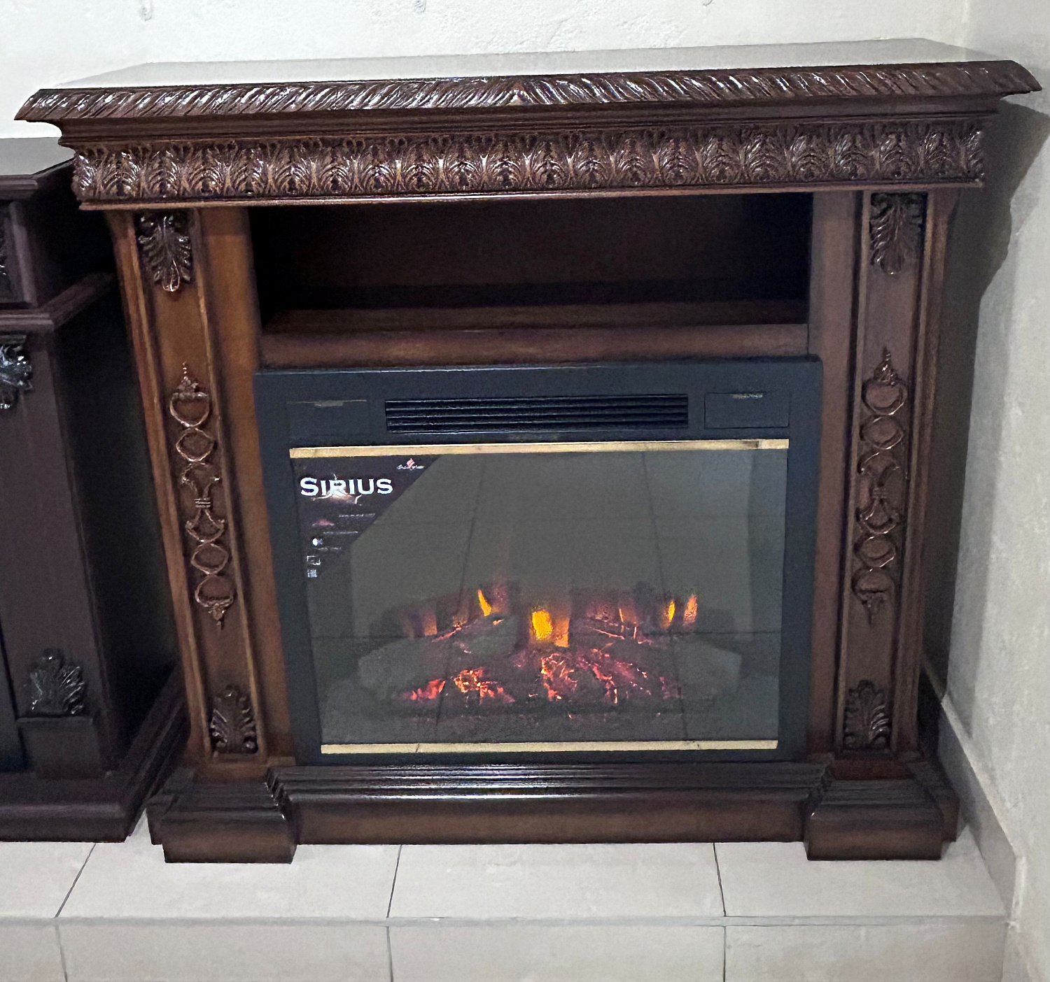 Поступление винтажного электрокамина от компании Inter Flame
