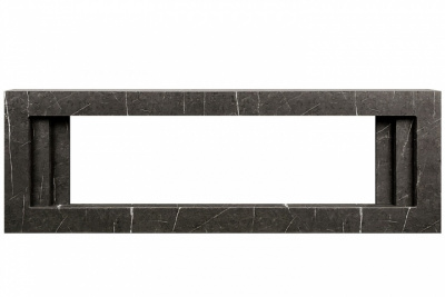 Портал для электрокамина ROYAL-FLAME Line 60 SFT Stone Touch под очаг Vision 60, серый мрамор