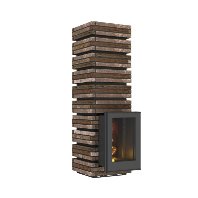 Печь дровяная для бани и сауны GRILL'D Shaman Long (3 каменки) дровяная