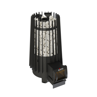 Печь дровяная для бани и сауны GRILL'D Cometa Vega 180 Long Pro дровяная