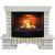 Встраиваемый электрический камин REAL-FLAME Каминокомплект в камне Country 33 WT с очагом 3D Firestar 33 — модель для выбора и покупки