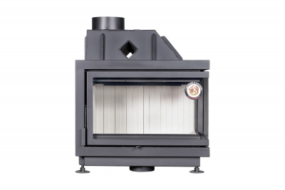 Каминная топка Экокамин Альфа 700 два стекла правая — купить с доставкой