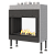  Airtone GASSI ETG-600TH2S автоматический сквозной газовый (горение стандарт) — выбрать стильный вариант для интерьера