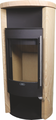 Печь ABX Печь-камин ABX Polar (Oslo), с верхней плитой